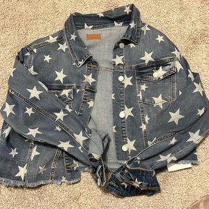 Star denim jacket